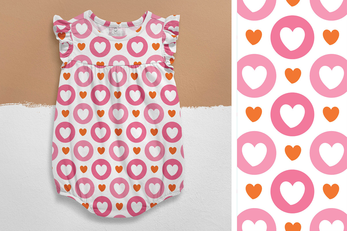 Love Bug Valentine Seamless Patterns, a Pattern Graphic by Alanna Messina Design Co (Photo 8 of 8)