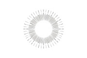 Sunburst Rays Vector Bundle Bundle, an Illustration by yasushie (Thumbnail 26 of 31)