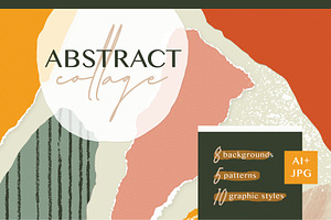 40% Off - Abstract Collage BUNDLE