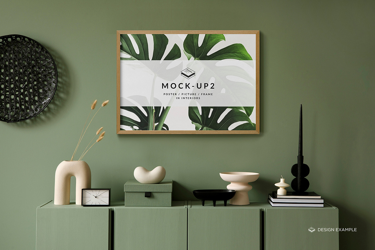 Landscape Frame on Scenes 2 Mock-up, a Print Template by Branda Keeps (Photo 21 of 30)