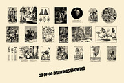 The Dark Times Drawings, an Illustration by One Click Boutique™ (Thumbnail 3 of 7)