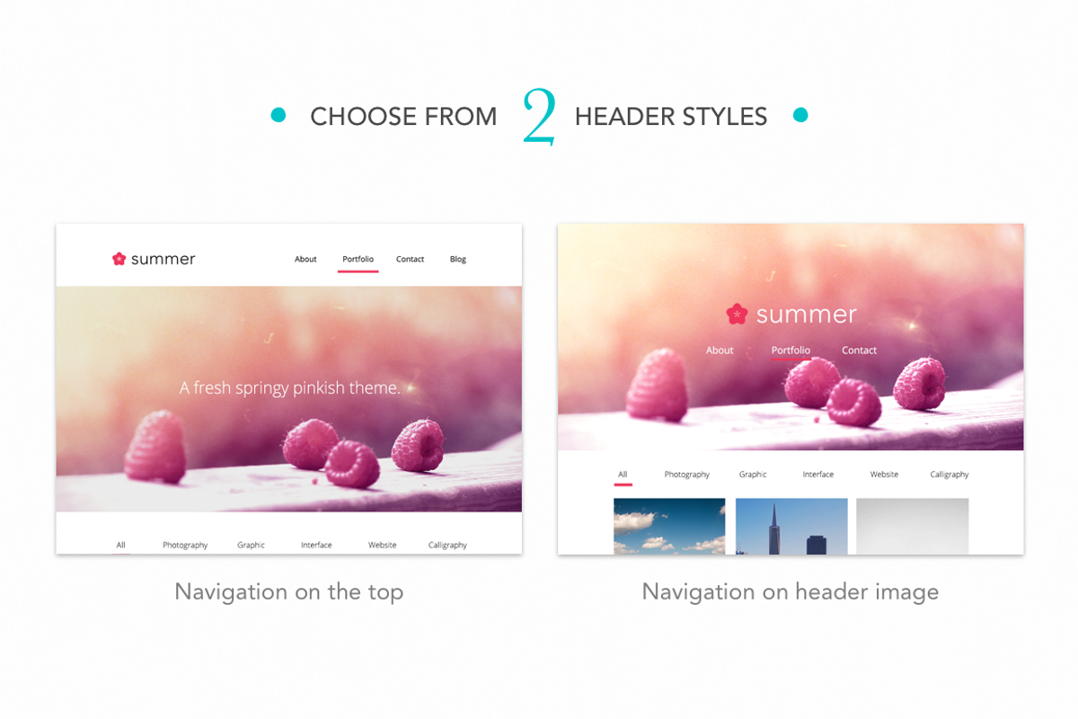 Summer—Creative Portfolio HTML Theme, a HTML Template by SUI Themes (Photo 2 of 8)