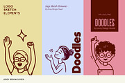 Vector Doodles People Sketch Set 1, a Graphic by LEROY Design (Thumbnail 6 of 9)