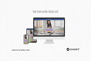 The Podcaster Template, a Landing Page Template by Design by Alia (Thumbnail 1 of 3)