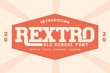 Rextro Old School Font