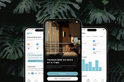 Habit Tracker Personal Growth UI Kit, an UI Kit Template by Creative Perspective (Thumbnail 1 of 4)