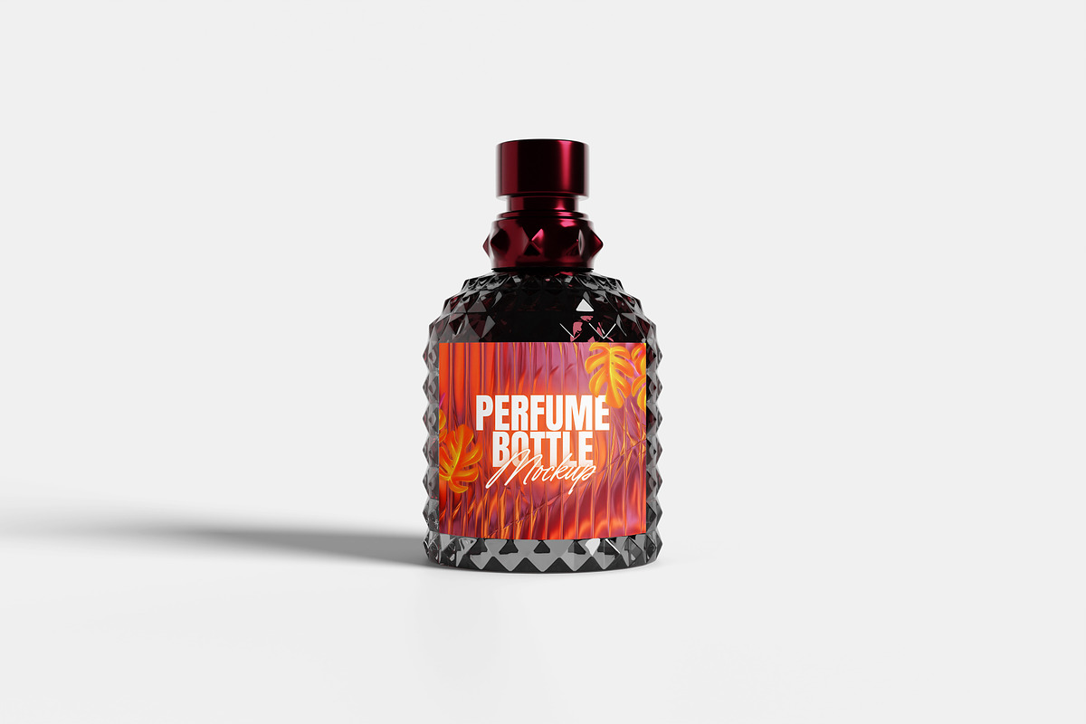 Perfume Bottle Mockup, a Packaging Mockup by Hazzpro_Std (Photo 2 of 5)