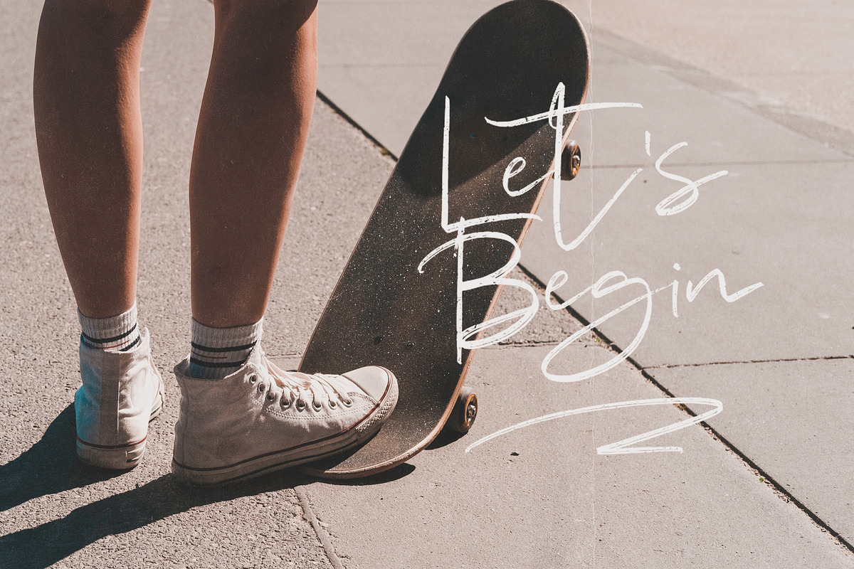 Reedbuck, a Script Font by Awanstudio (Photo 2 of 8)