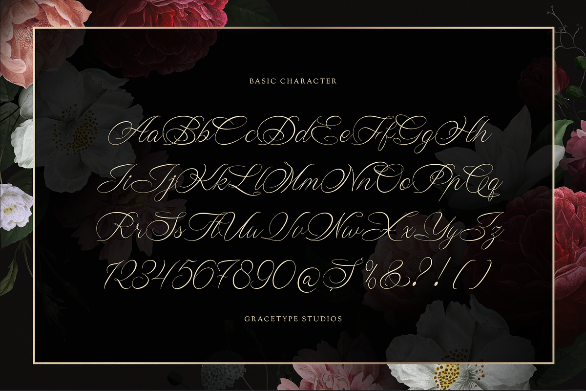 Wistallion | Classic Calligraphy, a Script Font by gracetype_studio (Photo 10 of 12)