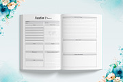 Editable Vacation Planner | KDP, a Templates & Theme by Brix Lab (Thumbnail 2 of 2)