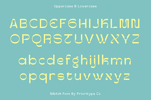 Niblick - Display Font