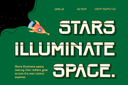 Darille 3D, a Sans Serif Font by Craft Supply Co. (Thumbnail 2 of 8)