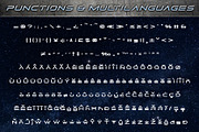 Galactus - SCIFI Font Family, a Sans Serif Font by Burntilldead (Thumbnail 5 of 7)