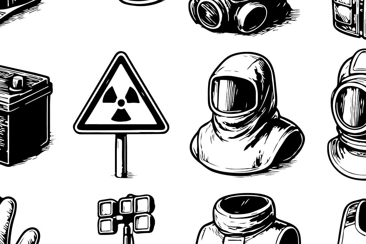 Industrial Safety Gear Set, an Object Graphic by RT Studio (Photo 4 of 4)
