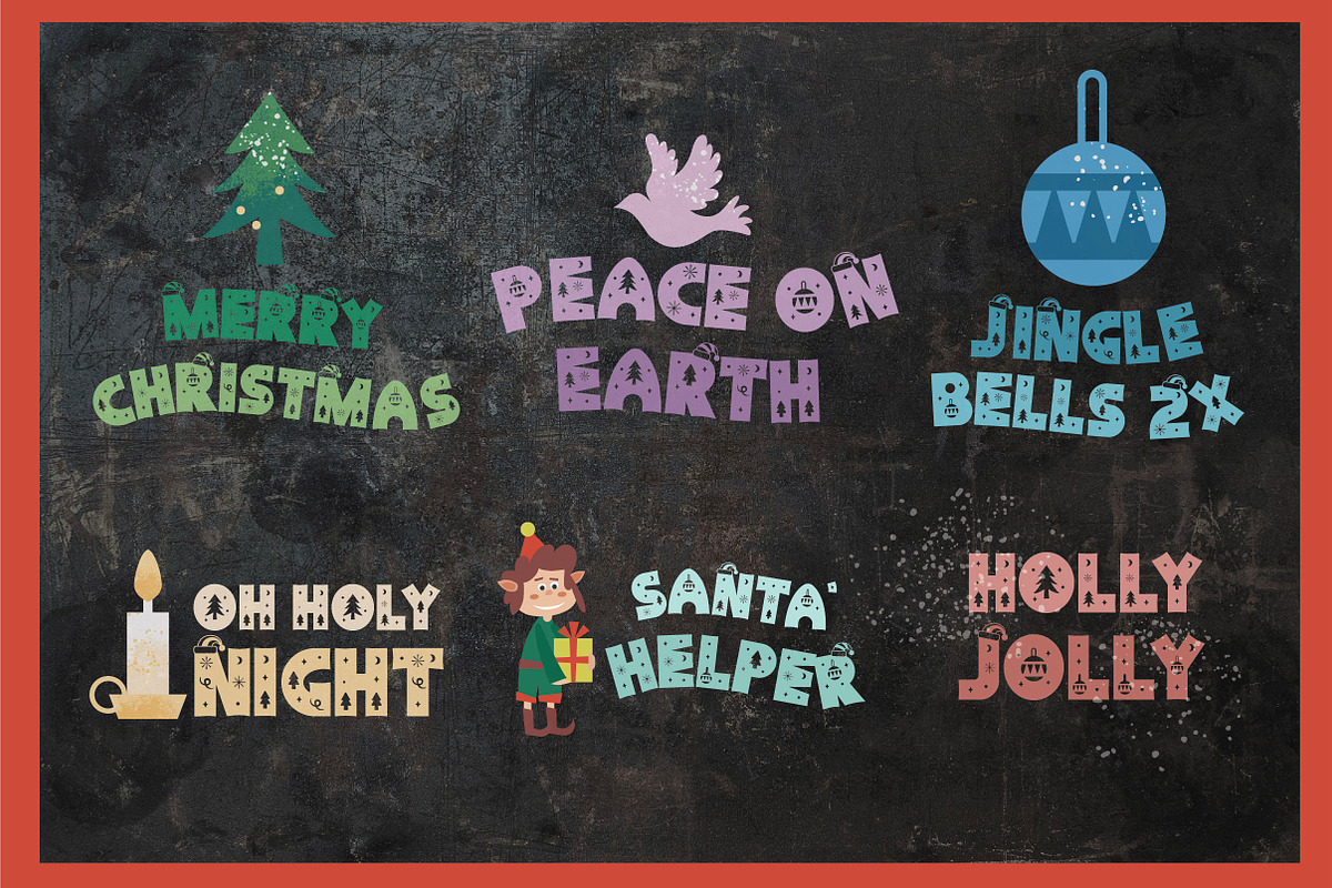 Winter Wonderland, a Sans Serif Font by caocastudio (Photo 2 of 4)