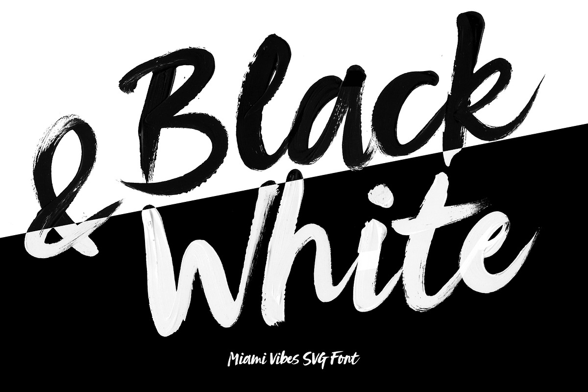 Malibu Vibes SVG Font, a Handwritten Font by Ivan Rosenberg (Photo 5 of 9)