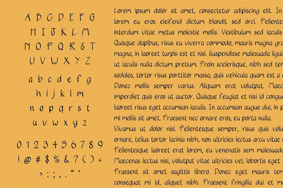 Moonlight Handwriting Font, a Handwritten Font by Ruddean2109 (Photo 9 of 10)