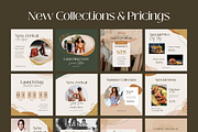 100 Instagram Templates in CANVA, a Social Media Template by Designspace (Thumbnail 6 of 10)