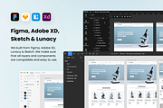 Microlex - Microscope Website UI Kit, an UI Kit Template by Agensip Design Agency (Thumbnail 6 of 10)