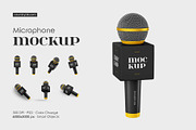 Microphone Mockup Set, a Device Mockup by Country4k (Thumbnail 1 of 4)
