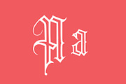 Sclupture Gothica Letter, a Blackletter Font by cromatixclassroom (Thumbnail 4 of 7)