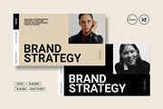 Brand Strategy Framework, a Presentation Template by UpSolution (Thumbnail 1 of 11)