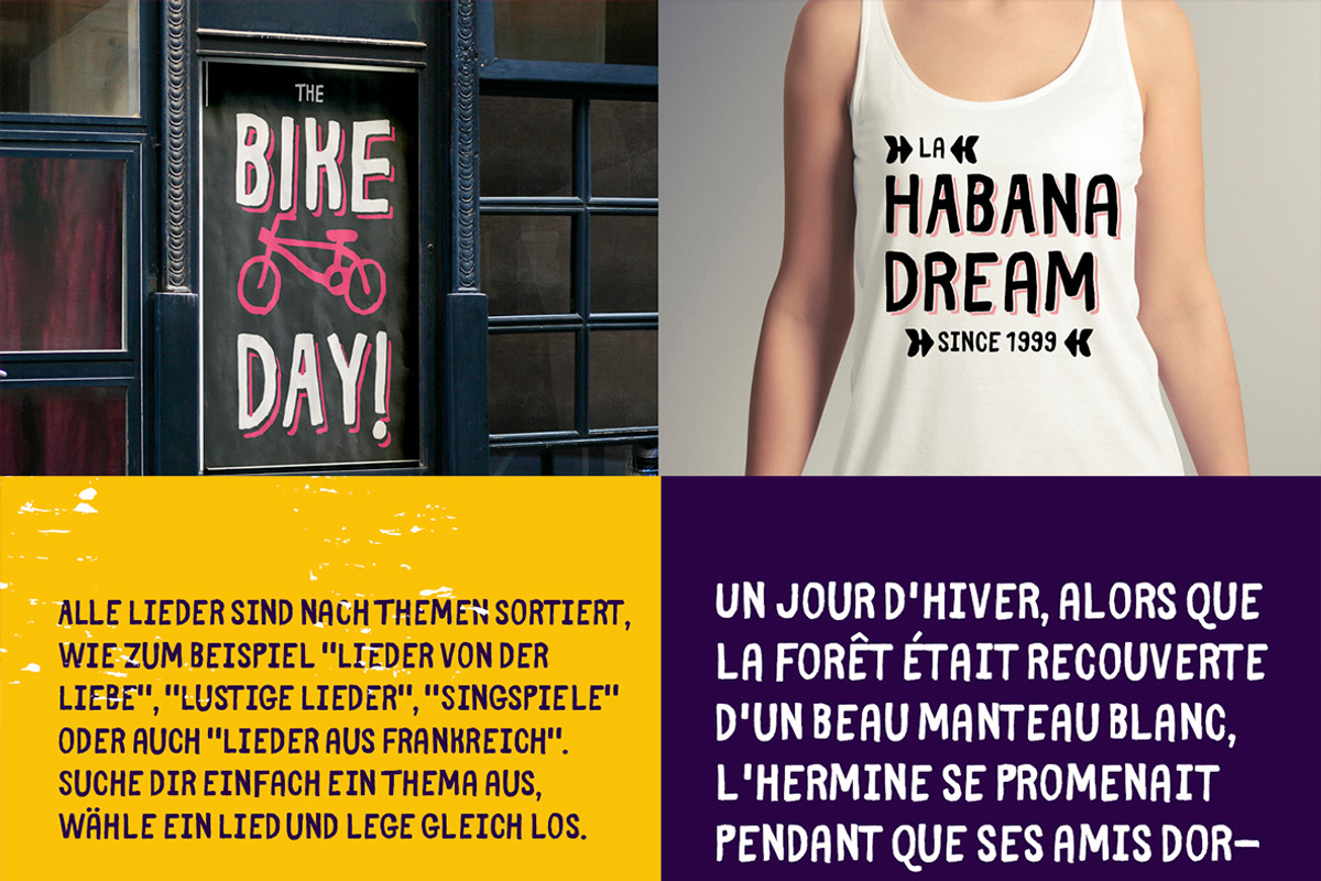 Bike Park all family, a Font by Rodrigo Typo (Photo 9 of 9)