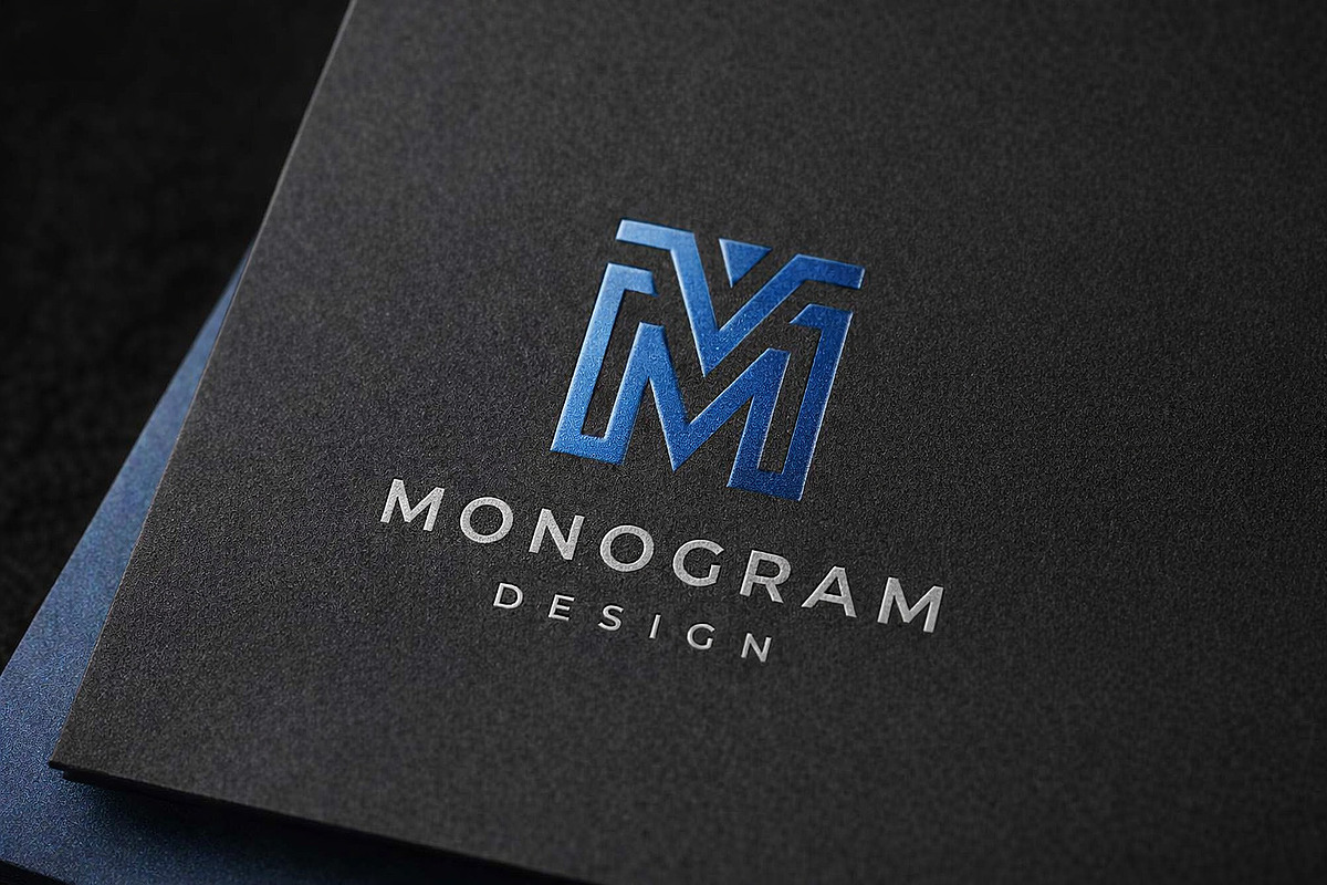 Monogram Letter M Logo Design, a Branding & Logo Template by johnkent (Photo 1 of 5)