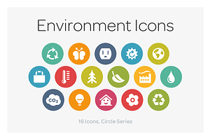 Circle Icons: Environment