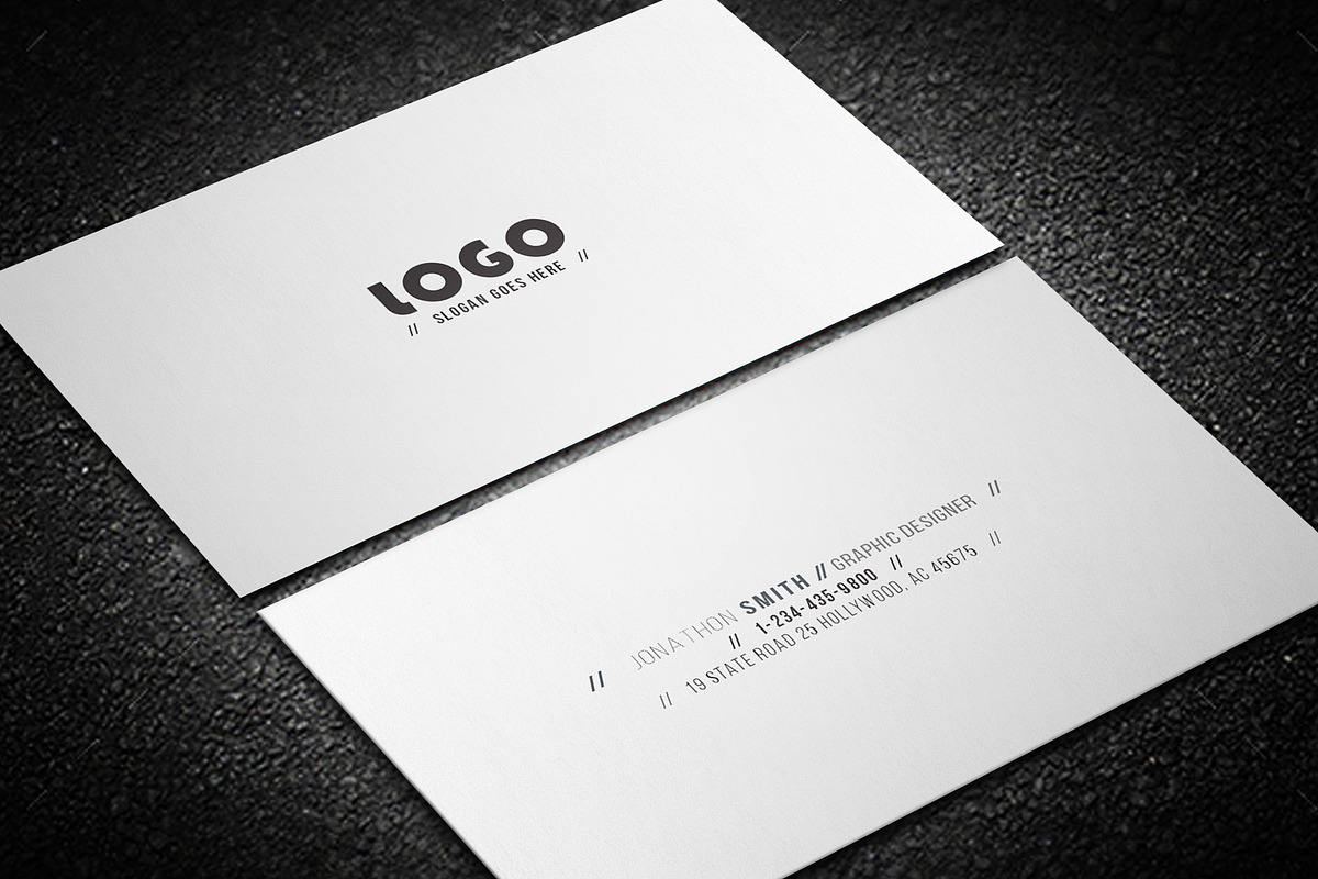 Hash(//) Business Card, a Business Card Template by DesignGhar