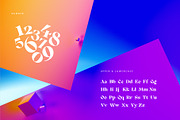 RF Lourney Serif Display + Extra, a Serif Font by Unfutur Labs (Thumbnail 3 of 10)