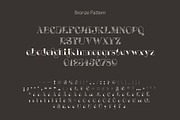 Bronze font, a Serif Font by kaer_shop (Thumbnail 5 of 9)