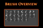 22 Smoke and Fire Brushes & PNG, a Brush Add-On by xresch (Thumbnail 3 of 6)