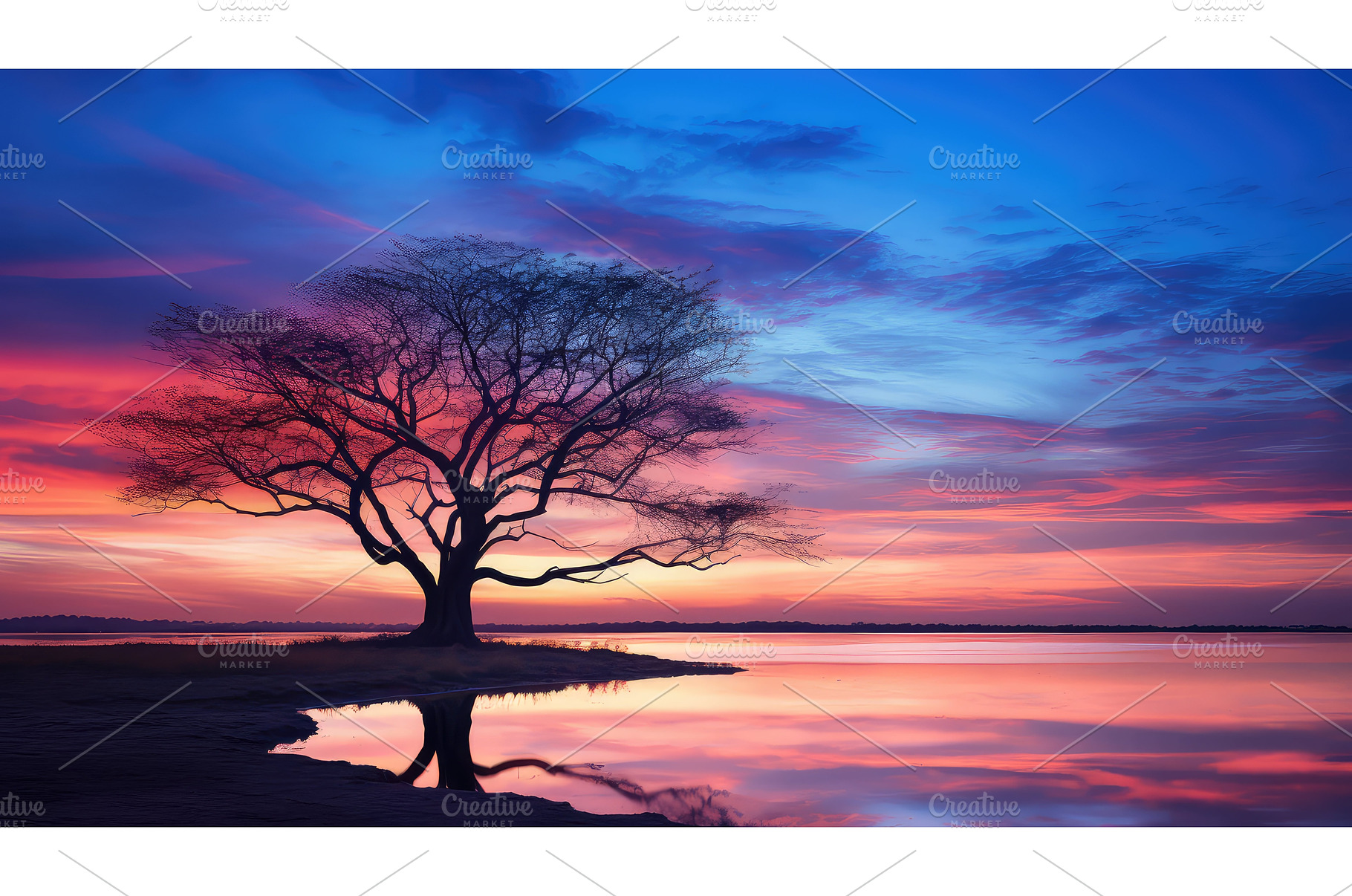 summer blue sky background ai, a Nature Photo by pikepicture