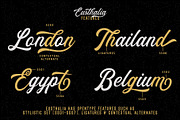 Eusthalia Typeface Family (6 Fonts), a Script Font by YdhraStudio (Thumbnail 4 of 14)