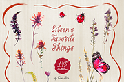 Wimsy illustrations, frames, pattern, an Object Illustration by Vero Arts (Thumbnail 5 of 14)