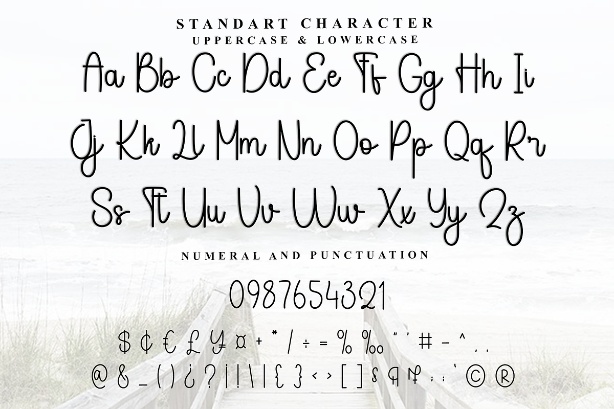 Beach Side, a Handwritten Font by InermediaSTUDIO (Photo 6 of 8)