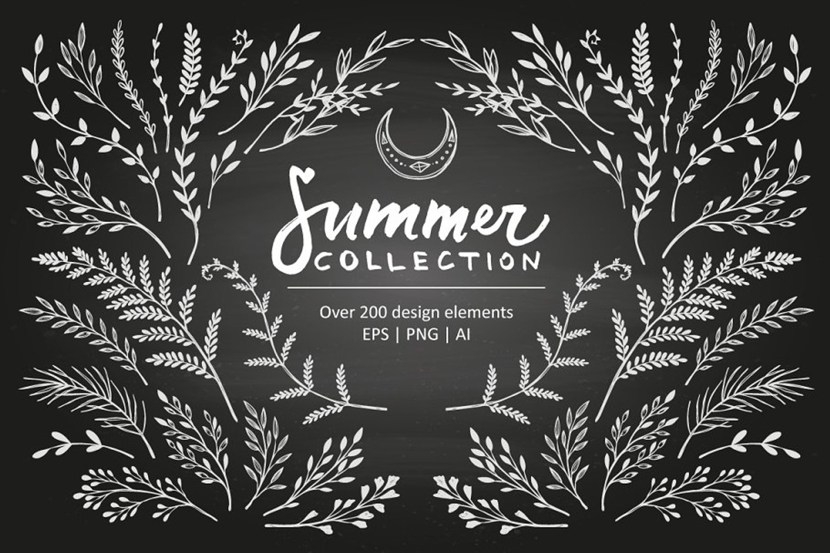Modern Bundle | Logo | Watercolor, a Food Illustration by Kate Macate (Photo 16 of 19)