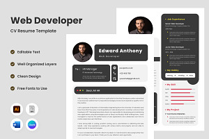 Resume Web Developer V1