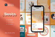 Benita - Creativity Instagram Pack, a Social Media Template by Neetlabs Studio (Thumbnail 1 of 5)