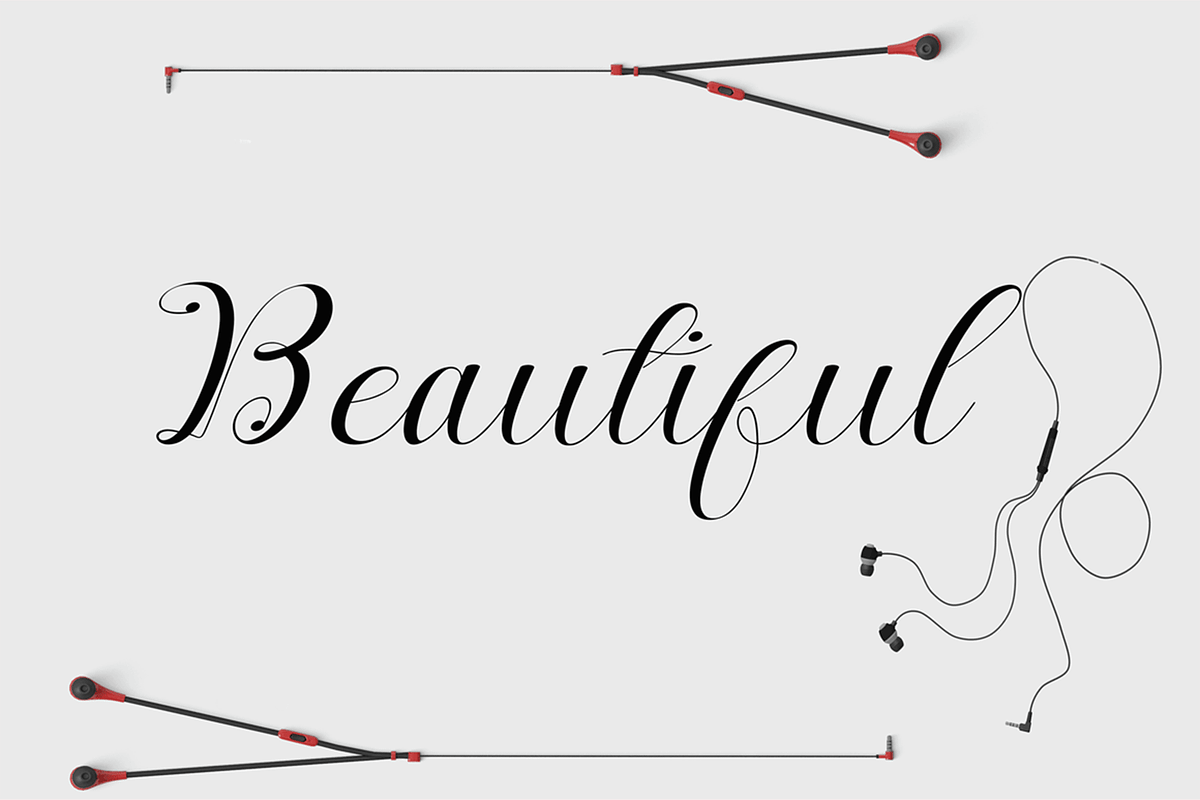 Nantiya, a Script Font by Deniz86 (Photo 2 of 11)