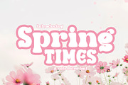 Spring Times, a Blackletter Font by Bramcreative (Thumbnail 1 of 10)
