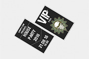 House Party Ticket&VIP pass bundle, an Invitation Template by Konakchiev (Thumbnail 3 of 7)