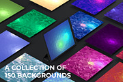150 Geometric Triangle Backgrounds, a Pattern Graphic by Pixnugget (Thumbnail 2 of 10)