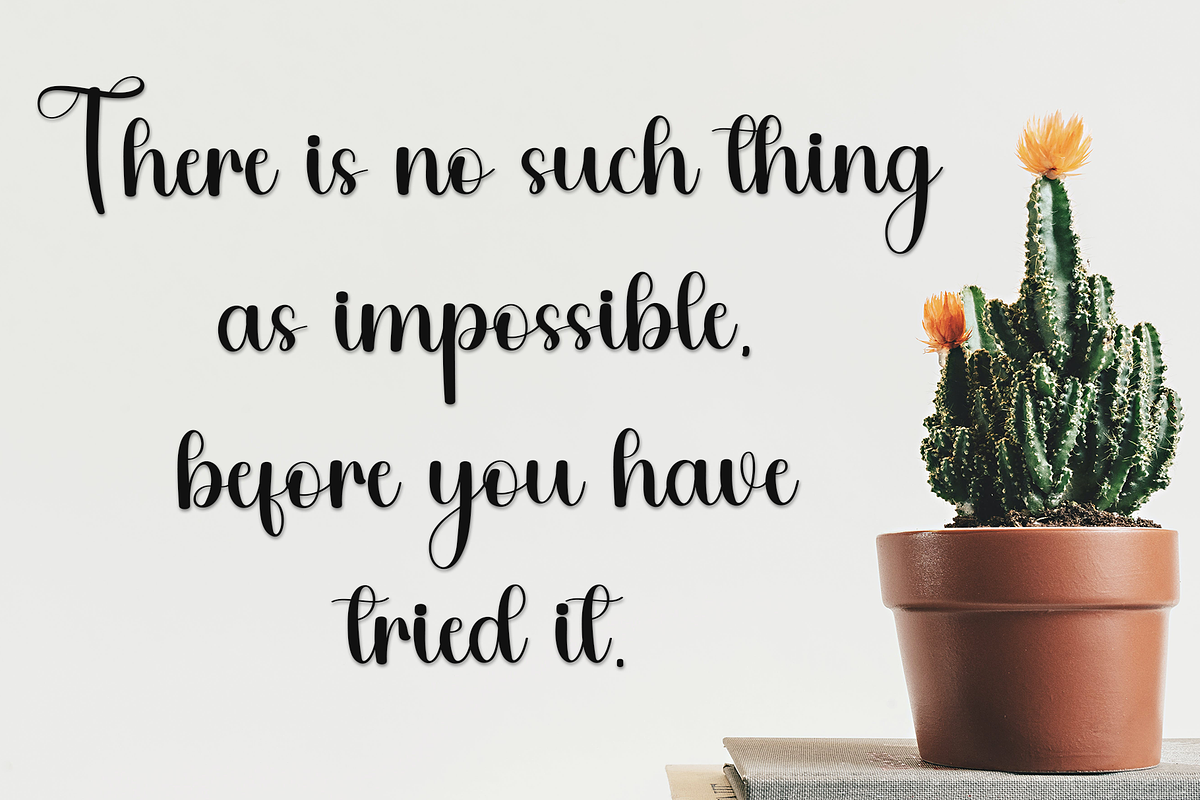 Mobile, a Handwritten Font by FreshTypeINK (Photo 2 of 8)