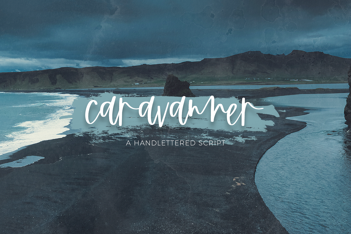 Caravanner Script Font, a Handwritten Font by Beck McCormick (Photo 11 of 11)