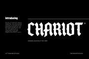 Chariot - Organic Blackletter, a Blackletter Font by Letterhend Studio (Thumbnail 1 of 10)