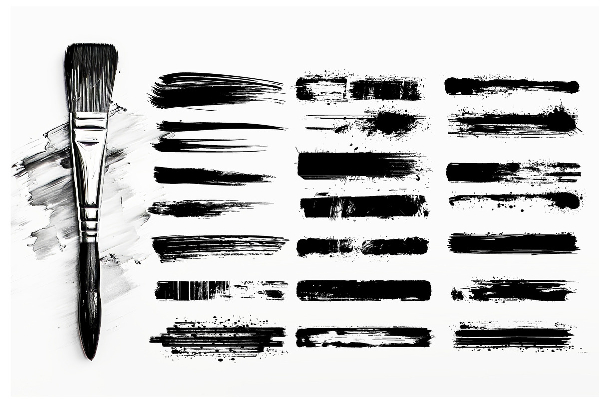 Dynamic Brush Strokes Collectio, a Brush Add-On by ZinetroN (Photo 4 of 5)