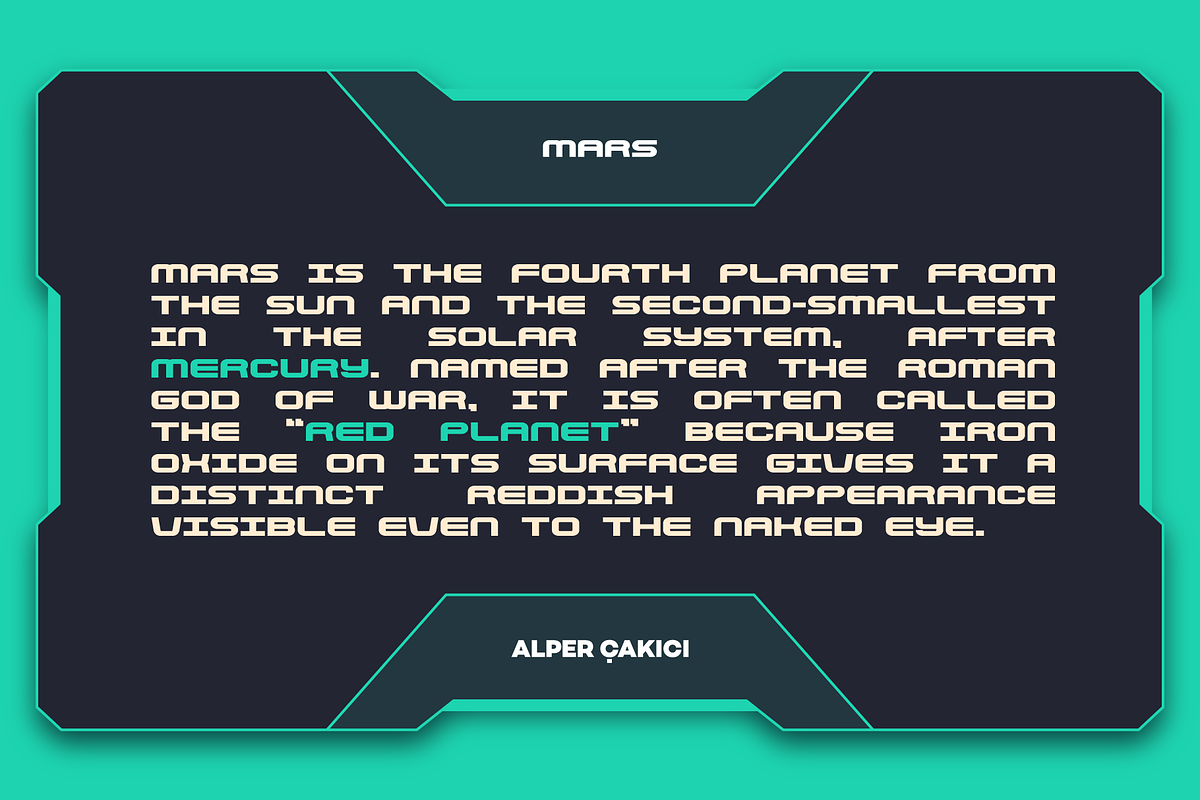 Techzone Cyrillic & Technologic Font, a Sans Serif Font by alpercakici (Photo 12 of 13)