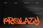 Prolazy - Experimental Graffiti Font, a Font by Typia Nesia (Thumbnail 1 of 12)